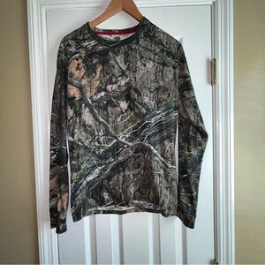 Mossy Oak Camouflage Scent Control Camouflage Shirt